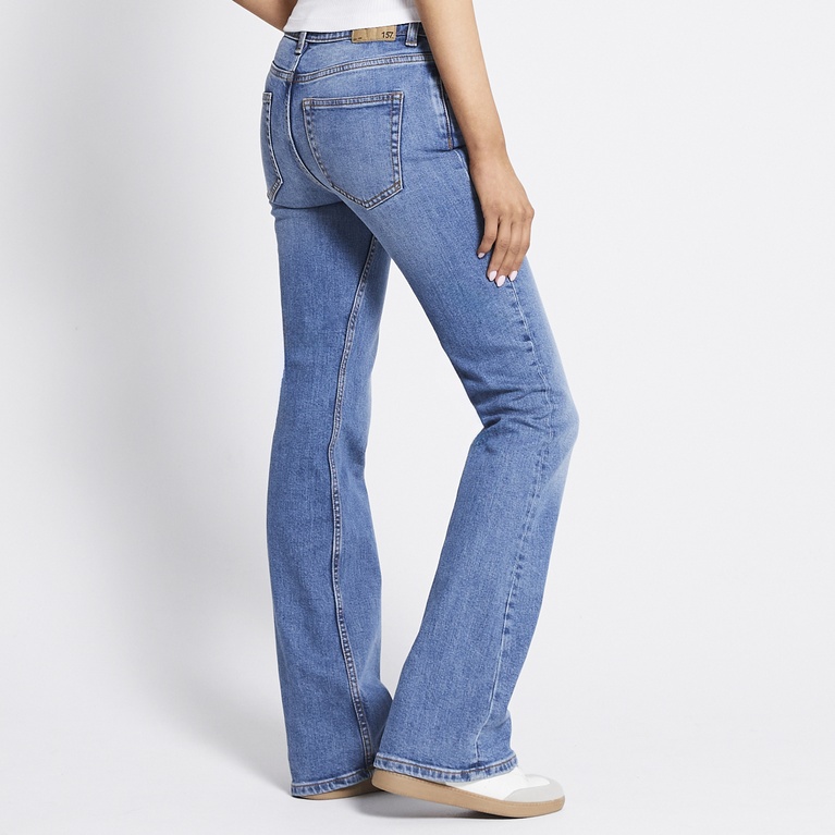 Low waist bootcut jeans "Low Boot" Mid wash